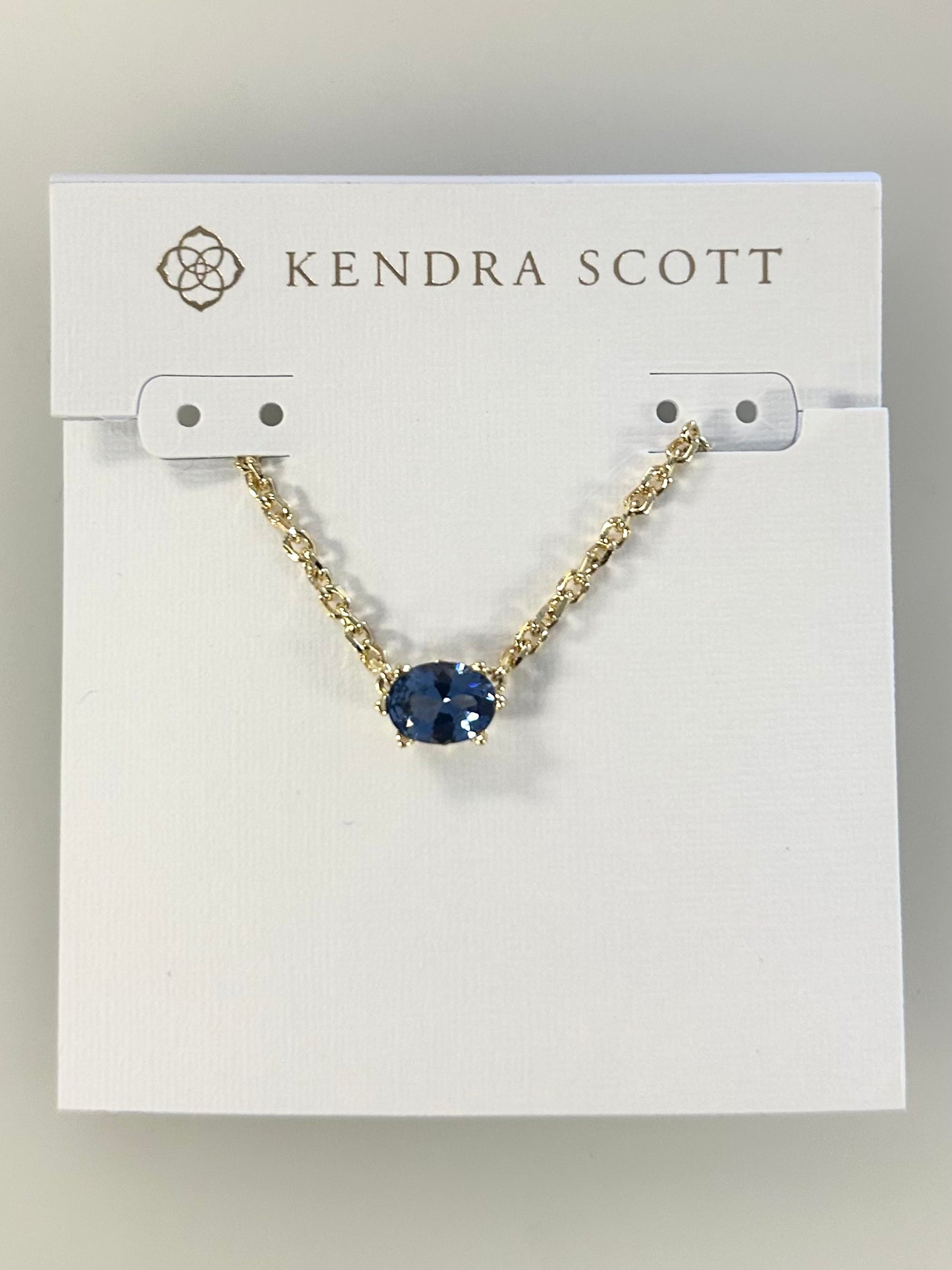 9608803559 Cailin Gold Blue Violet Necklace Kendra Scott