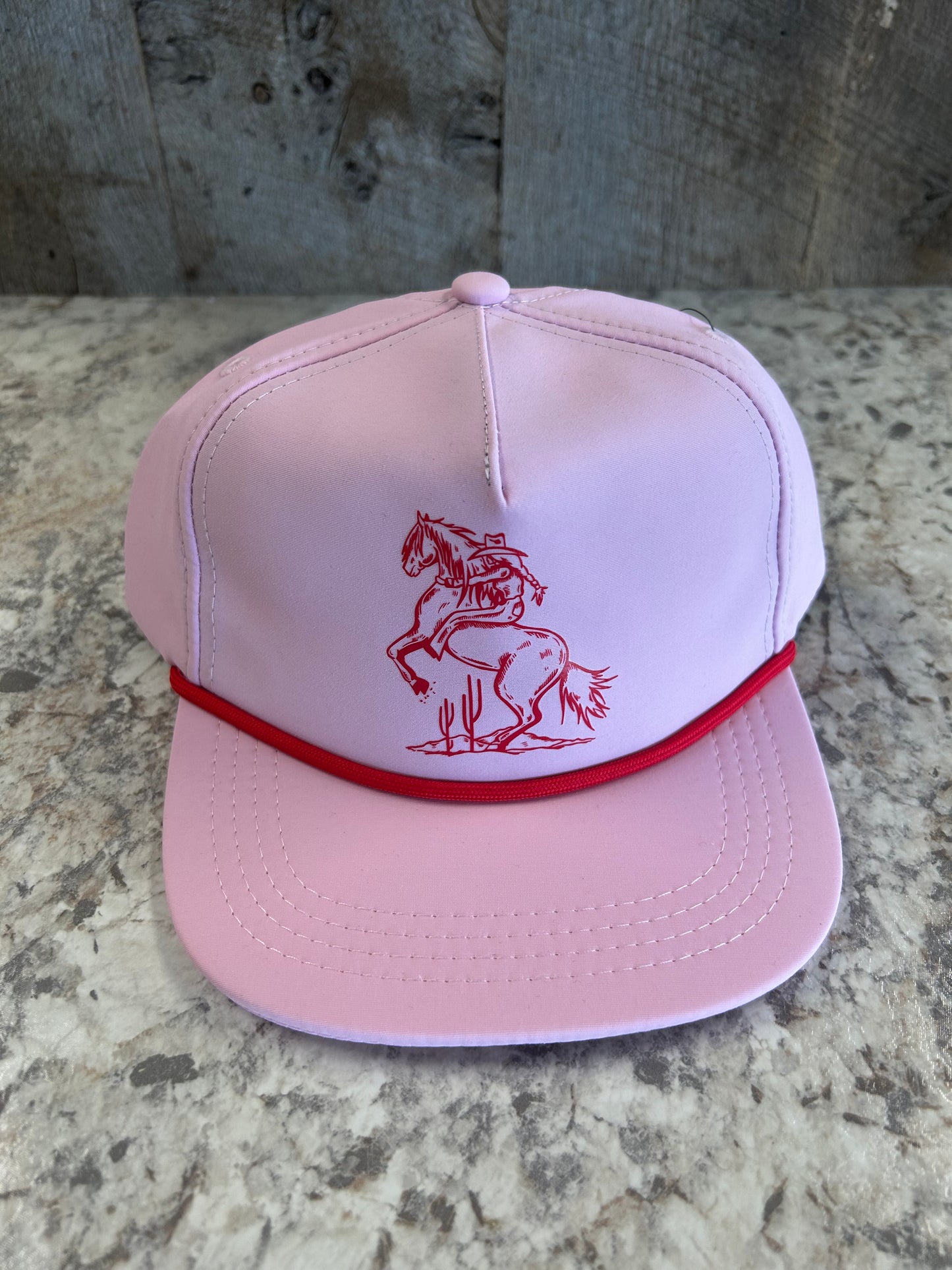 The Twisted Filly Bucking Cowgirl Infant/Toddler Snapback Hat