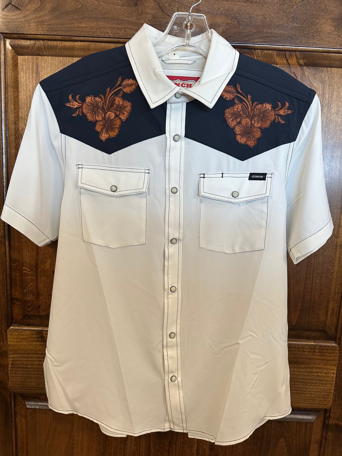 MTW1402008 Camp Aloha Short Sleeve Snap Shirt