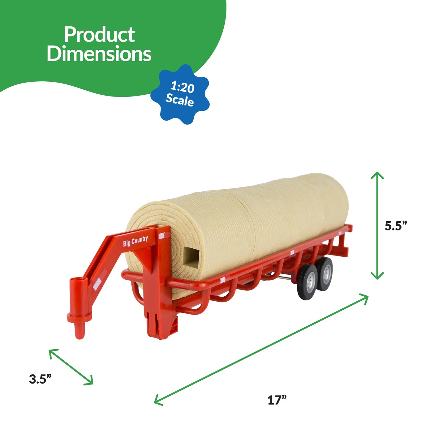 440 Big Country Toys Hay Trailer