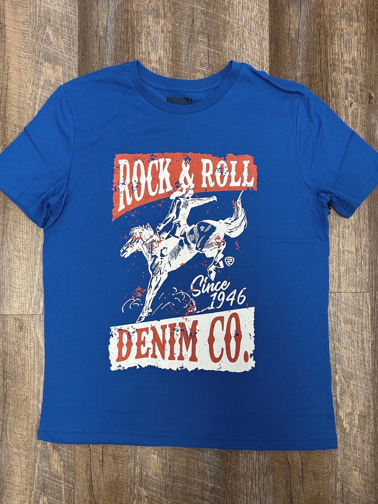 BU21T06071 Rock & Roll Bucking Bronc Tee