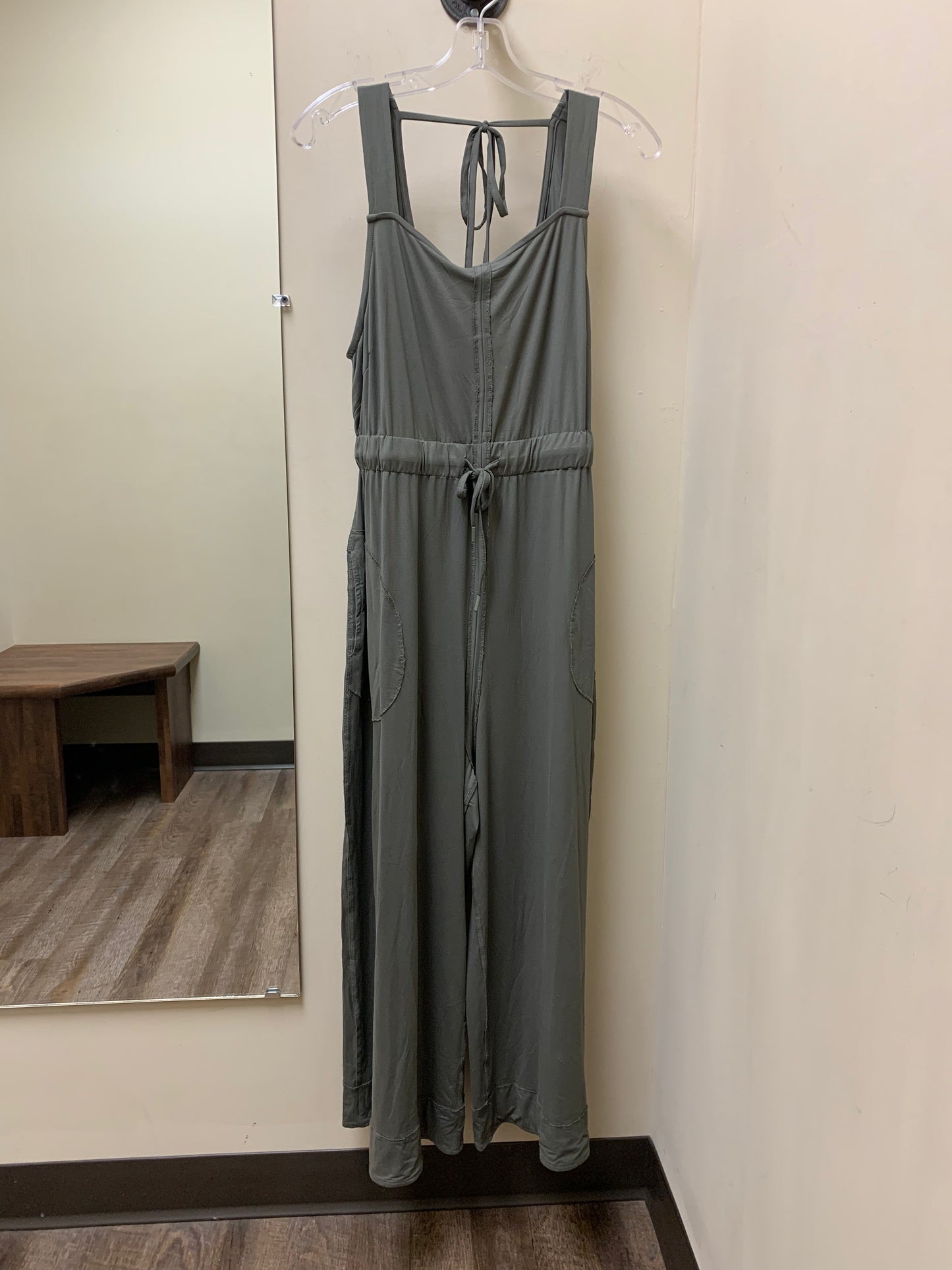 C4335 Olive Jumpsuit