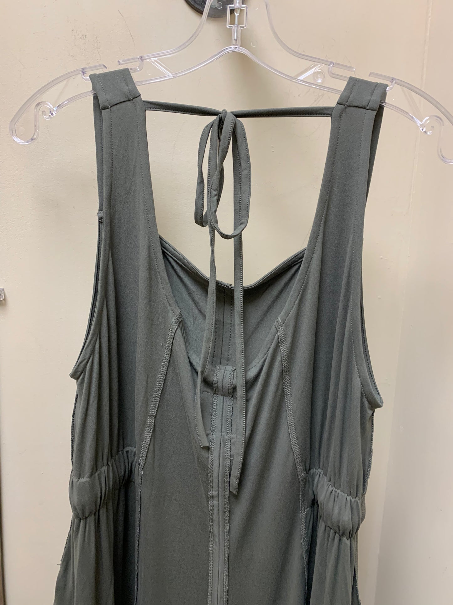 C4335 Olive Jumpsuit