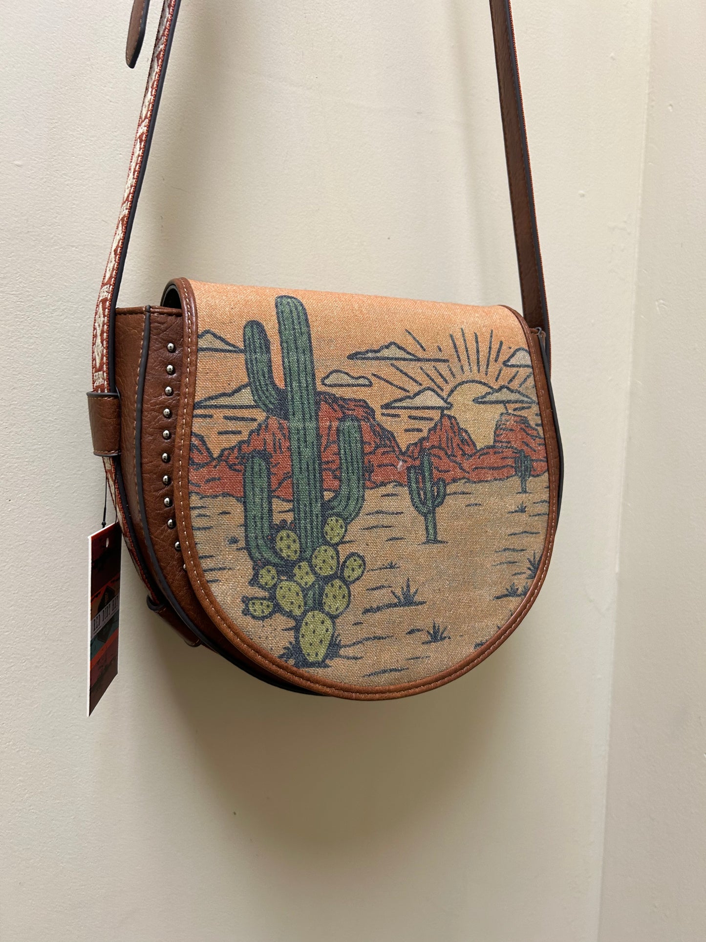 RED DIRT HAT CO LADIES SADDLE BAG DESERT SCAPE
