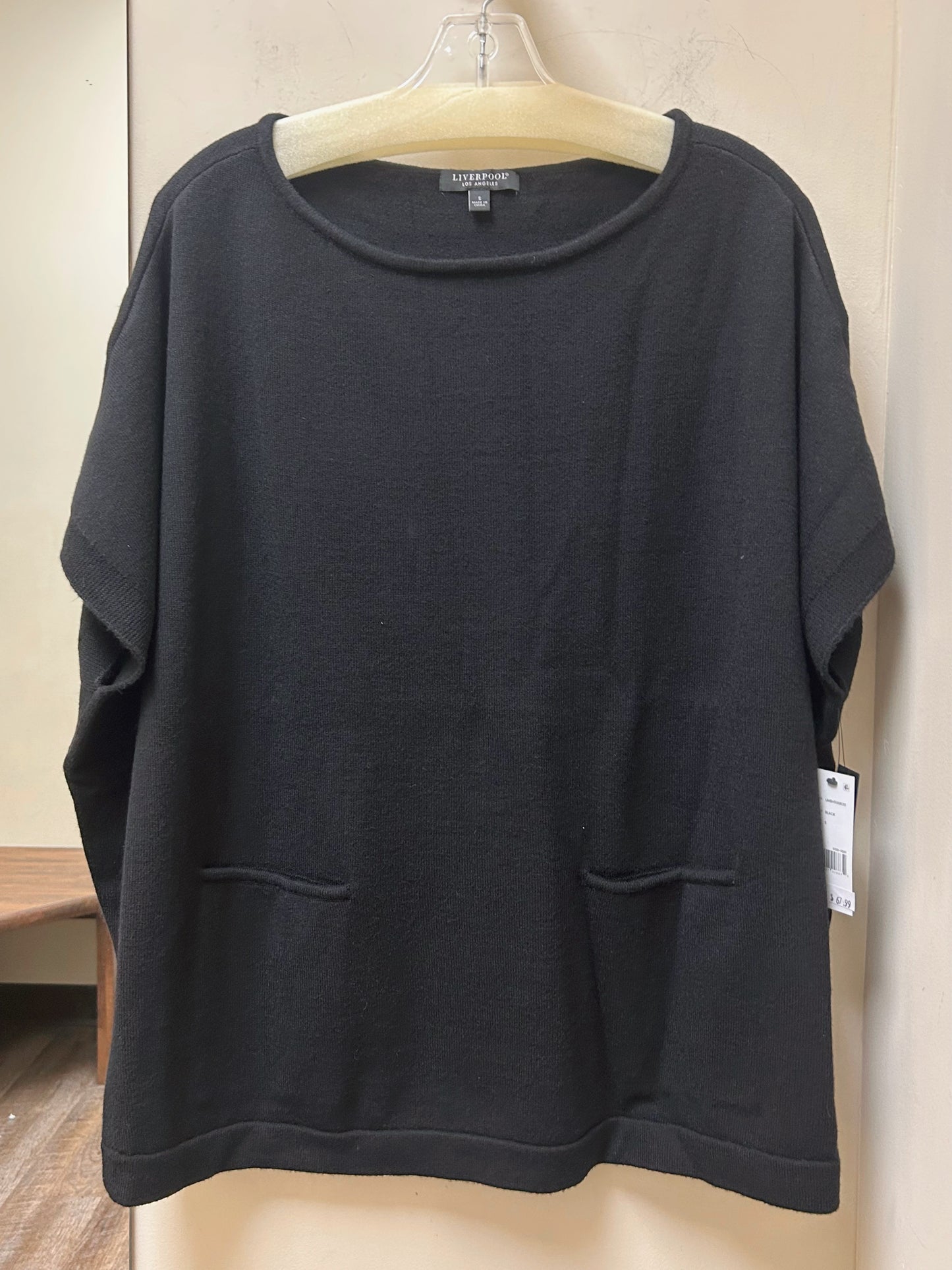 LM8H59SR20 Liverpool 1/2 Sleeve Boat Neck Top