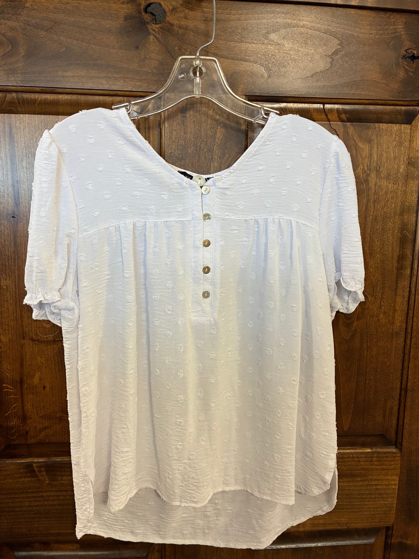 3549 Southern Lady White Blouse