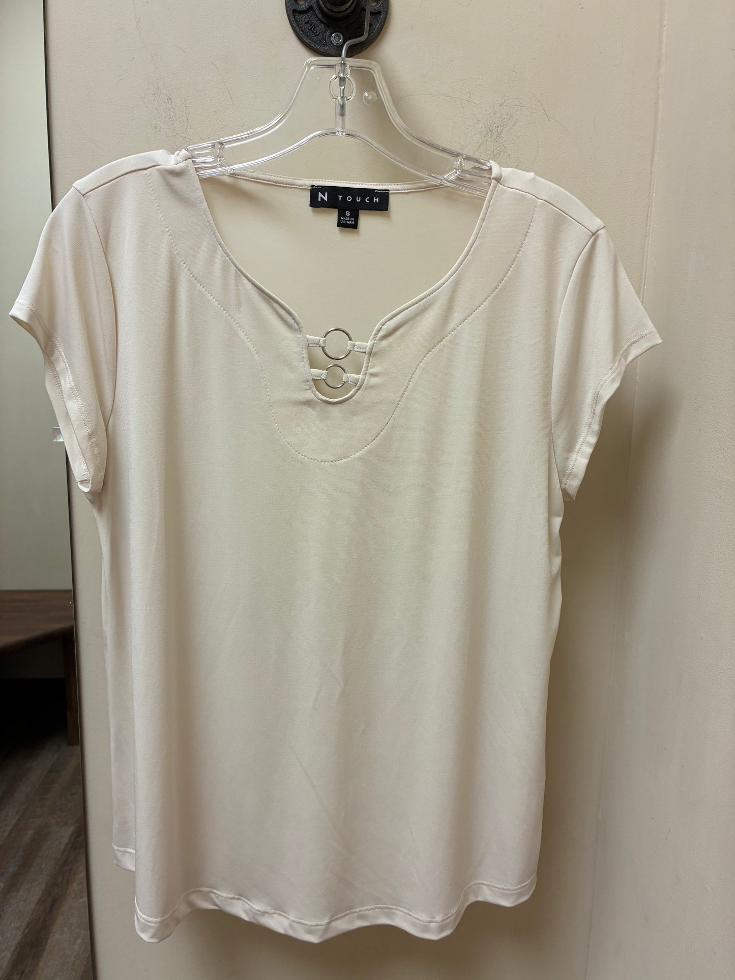 43S7 Morning Glory Cap Sleeve Solid top