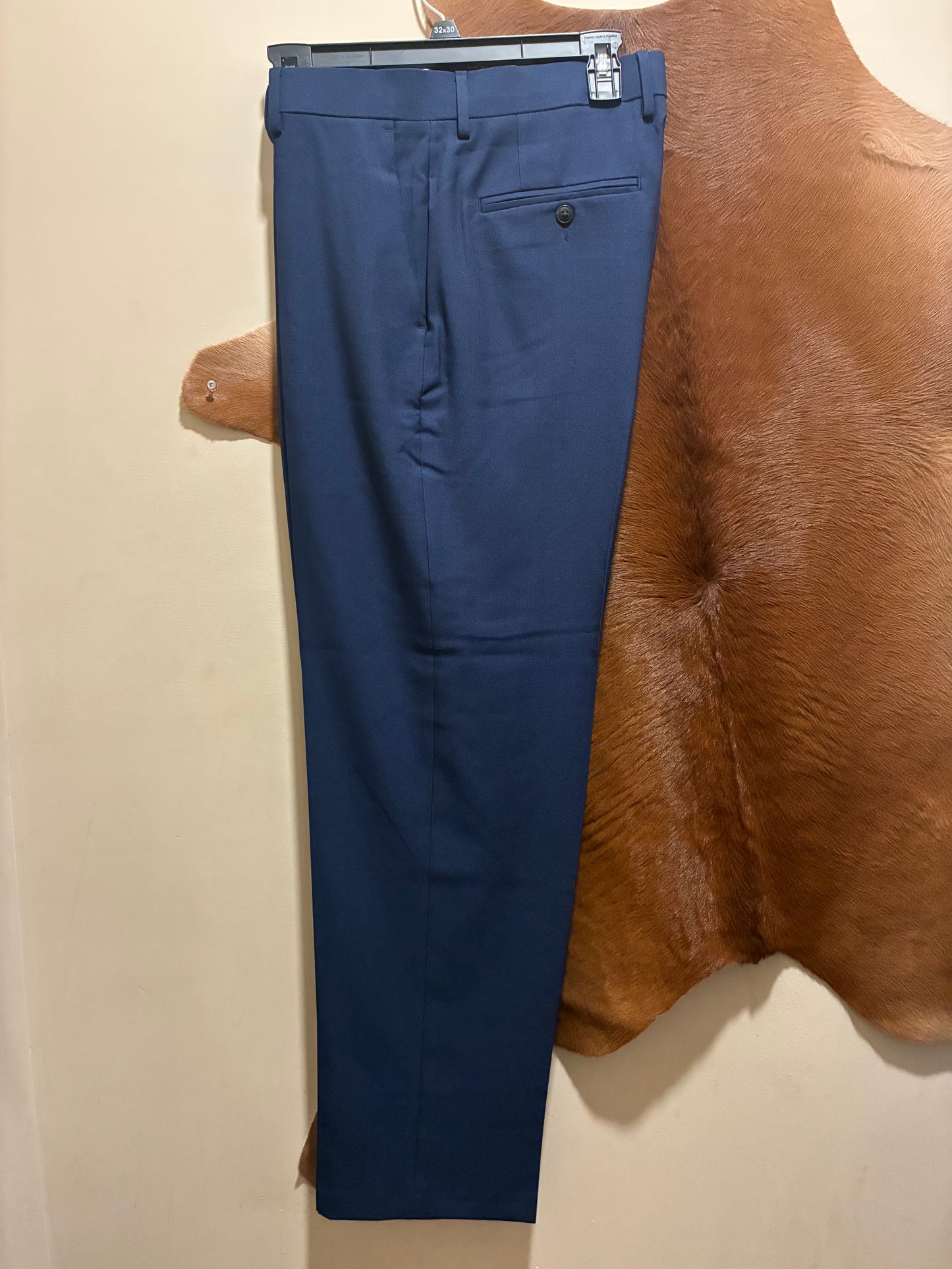 HY01000 419 Midnight Blue Men's Haggar Perfect Fit Wistband