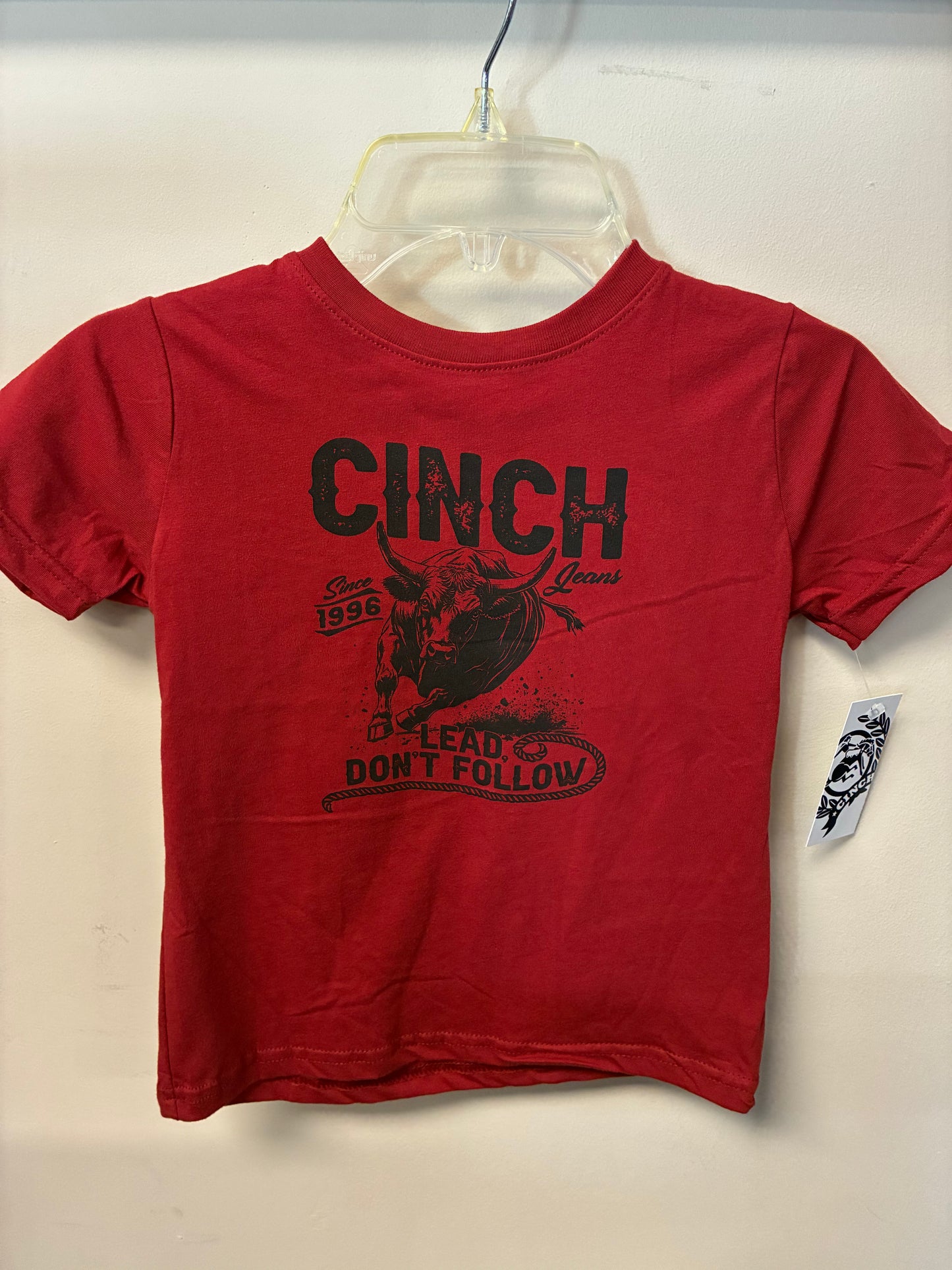 MTT7671113 Toddler Boys' Short Sleeve Tee - Red
