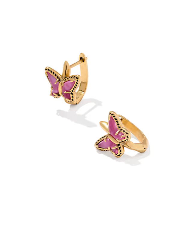 9608892358 Kendra Scott X Dolly Parton Gold Butterfly Earrings