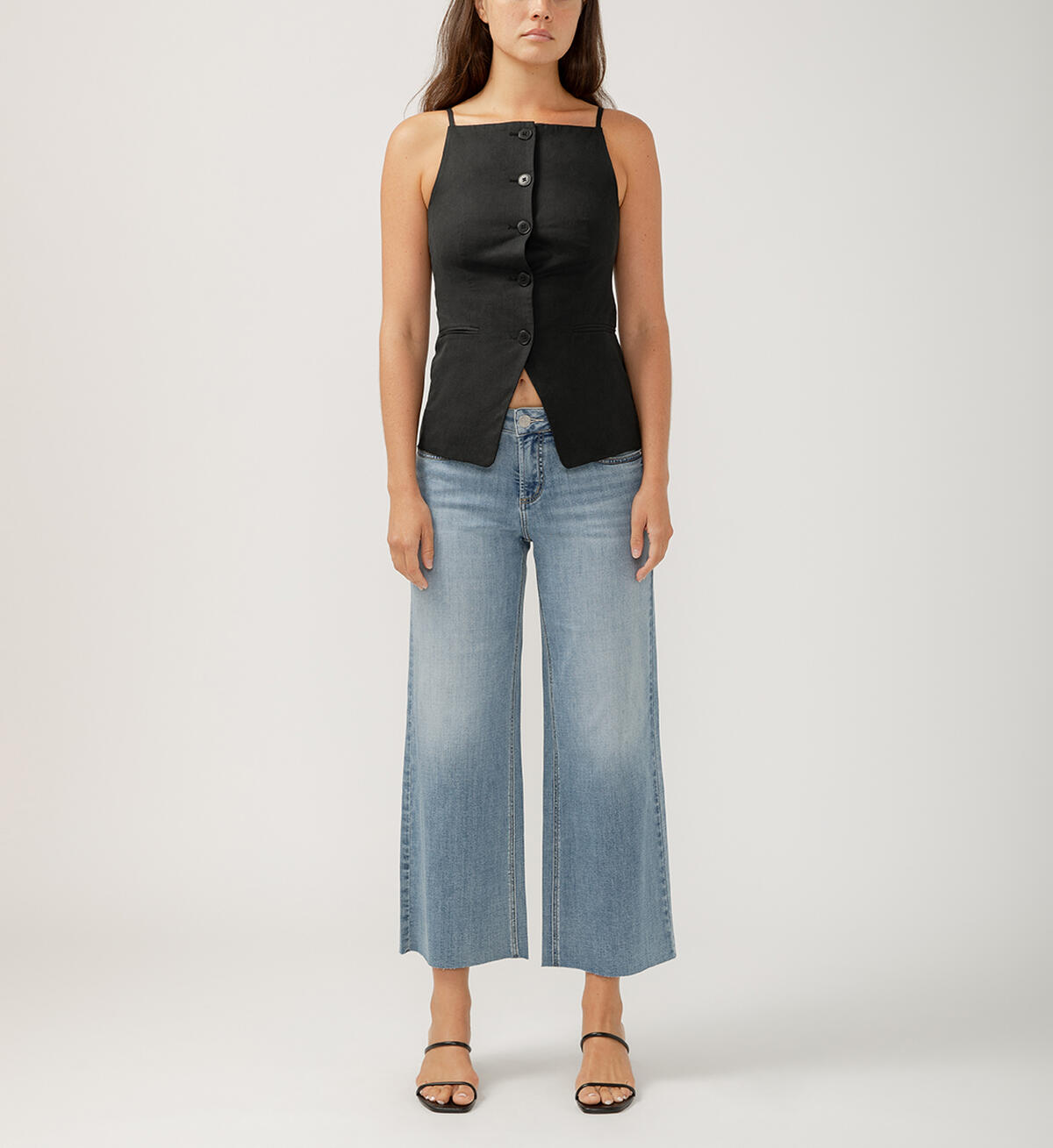 L93931CVS263 Suki Ankle Wide Leg - Curvy Mid Rise