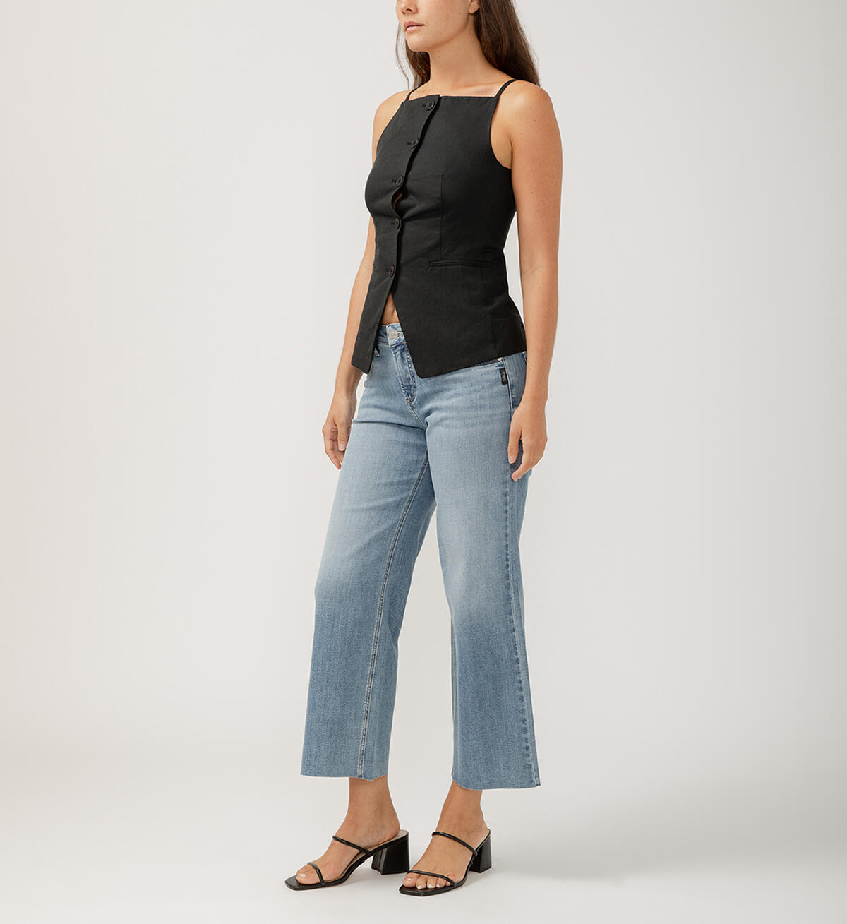 L93931CVS263 Suki Ankle Wide Leg - Curvy Mid Rise