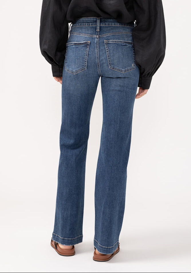 L94903SCV220 Silver Jean Co Avery Trouser