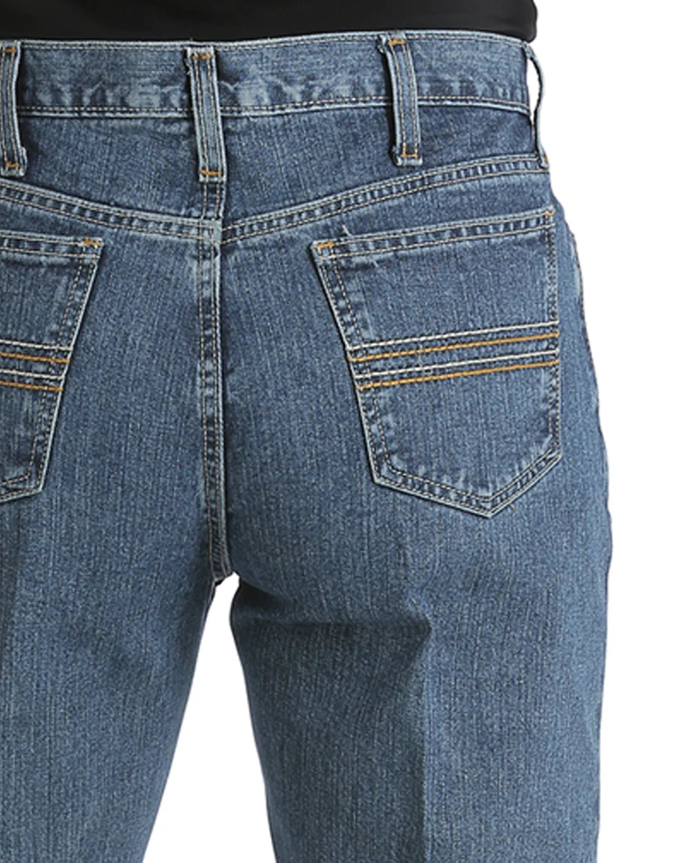 MB98034001 Men's Cinch Silver Label 001 Rigid - Medium Stone