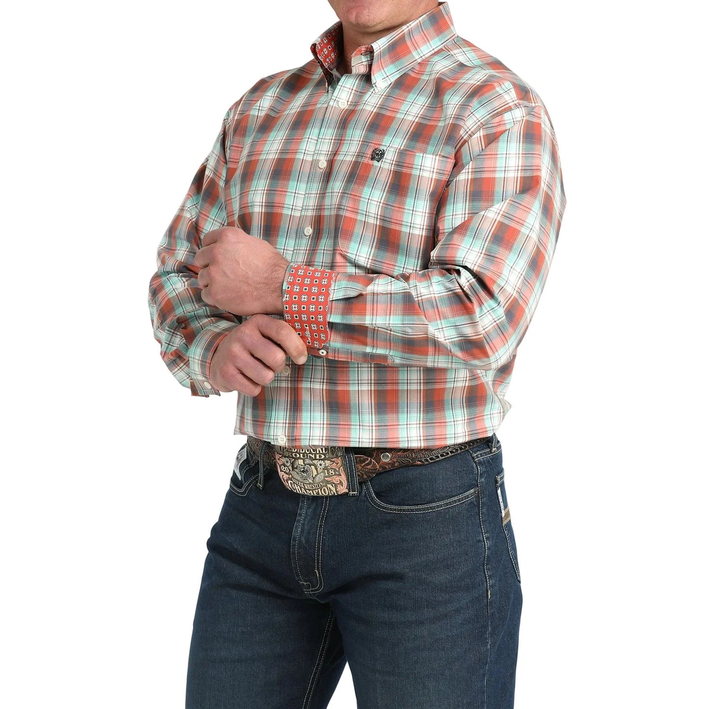 MTW1106039 Cinch Men's Long Sleeve Button Down