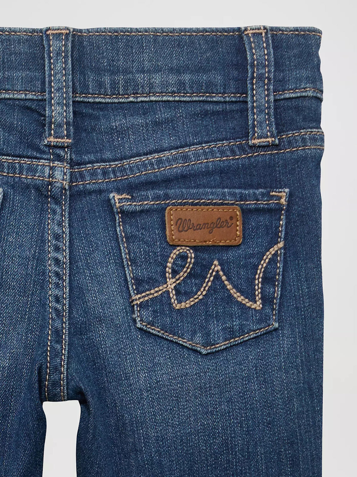 10PQJ113D Wrangler Baby Girl Western 5 Pocket Jean