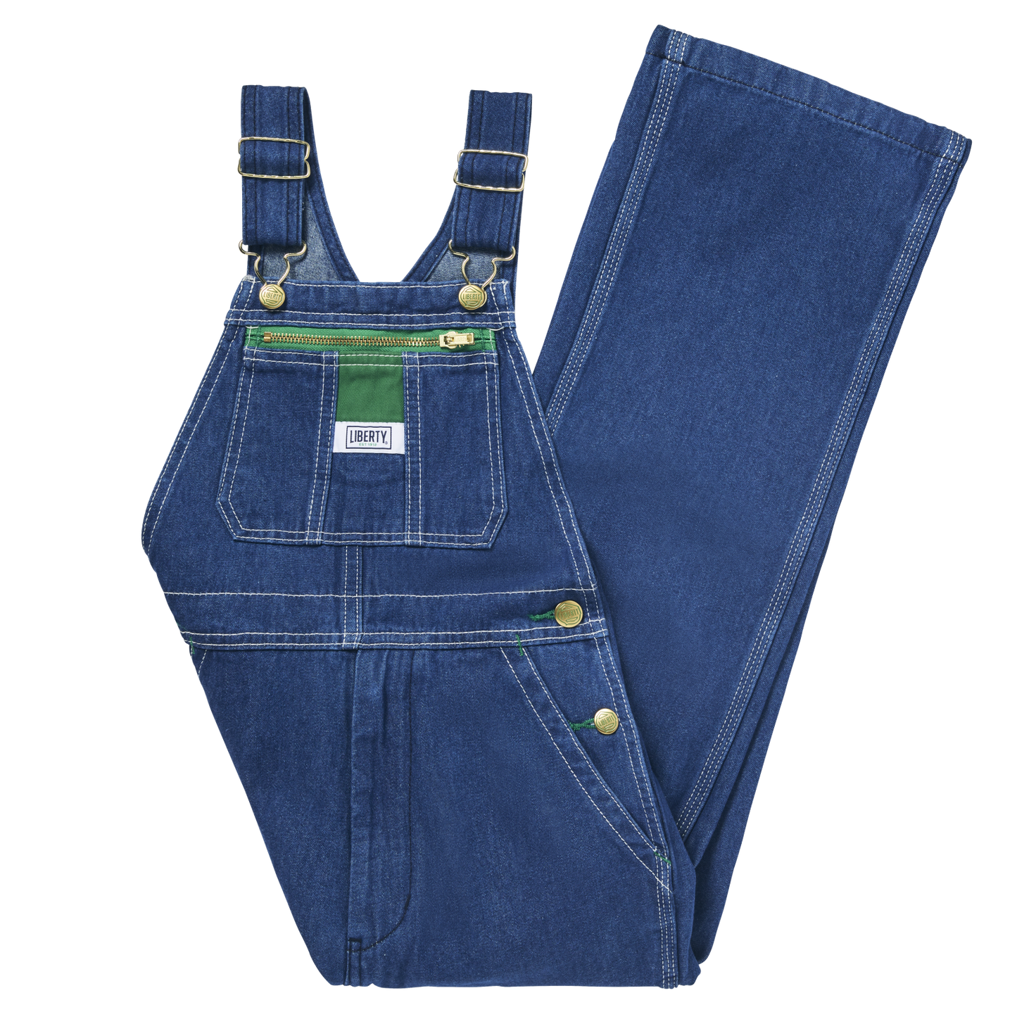 1196DB Liberty Youth Bibs