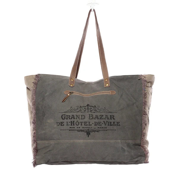 S-1142 Myra Bag Floral Print Weekender Bag
