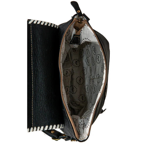 S-7956 Myra Bag Spirit Of The Herd Hand Tooled Bag