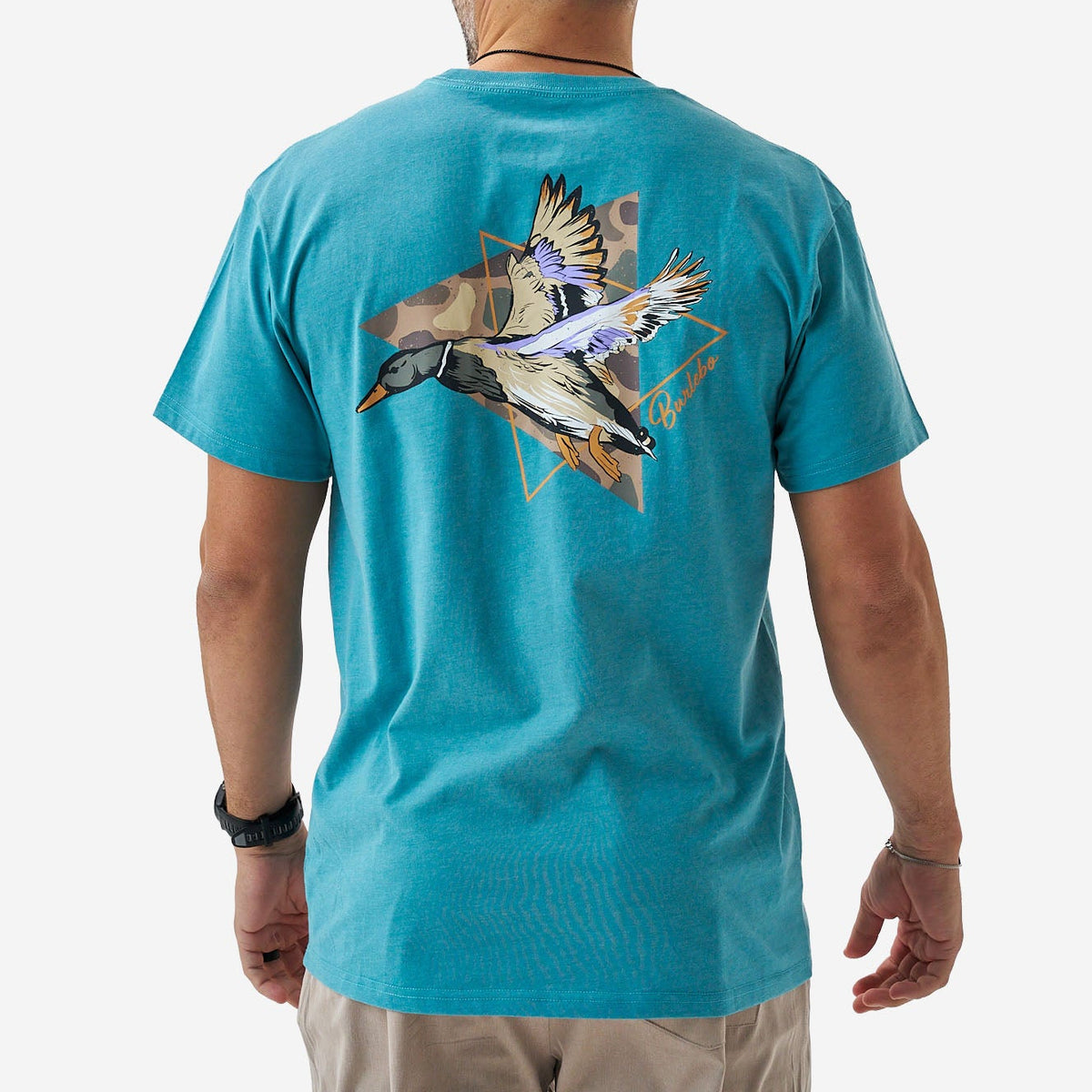 SST-PTRI-CYN Burlebo Men's T-Shirt