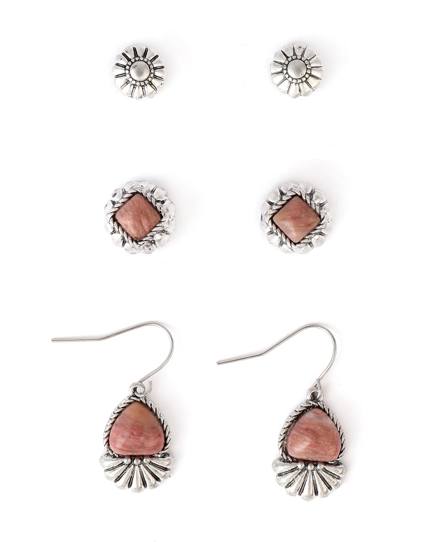CCERR102 Cowgirl Confetti Earring Set
