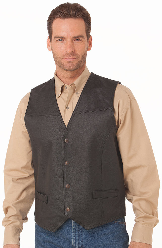 ML1059 41 Snap Vest Leather