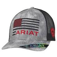 A300014206 Blk/Gry Ariat Cap