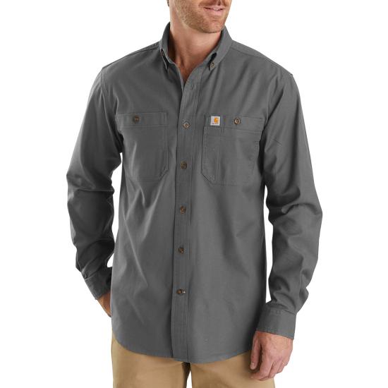 103554 039 Carhartt Rugged Flex Rigby Long Sleeve Work Shirt