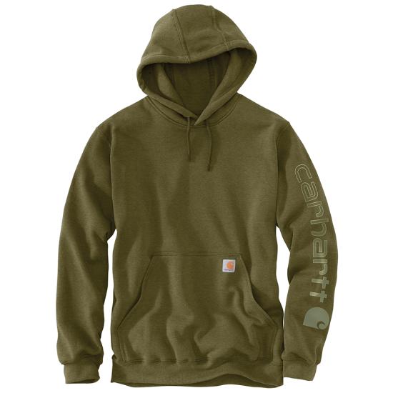 K288 GL8 Carhartt Logo Sleeve Hoodie