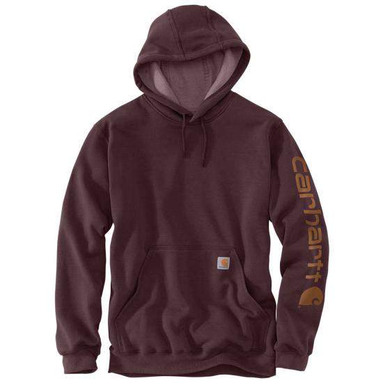 K288 PRT Carhartt Logo Sleeve Hoodie