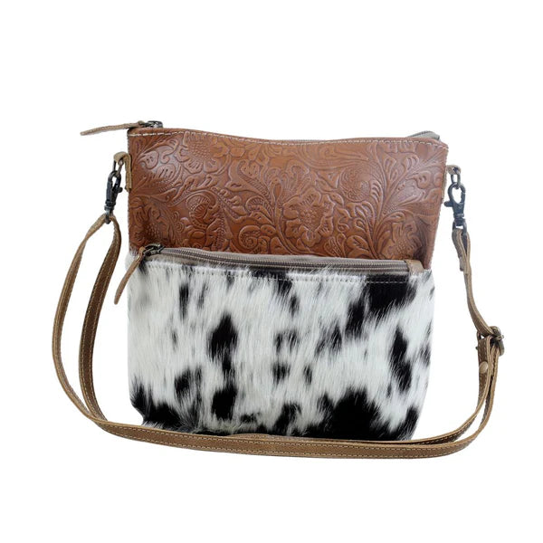 S-2877 Myra Bag Engraved Crossbody Bag