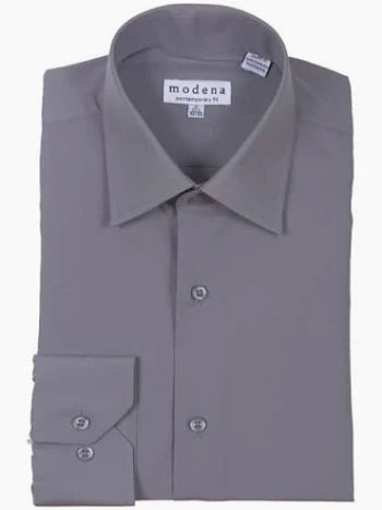 46261254 Modena Men's Gray Dress Button Down