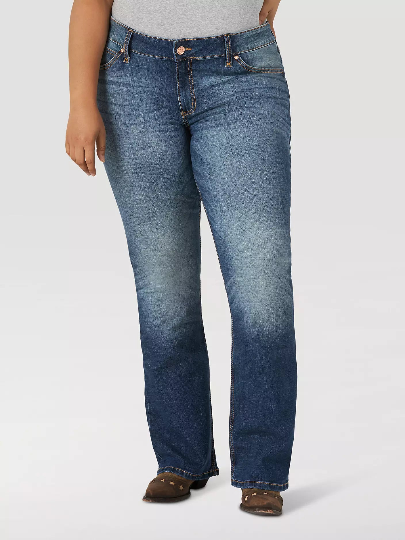 1009PWZMS Wrangler Retro Mae Bootcut Women's (Plus)