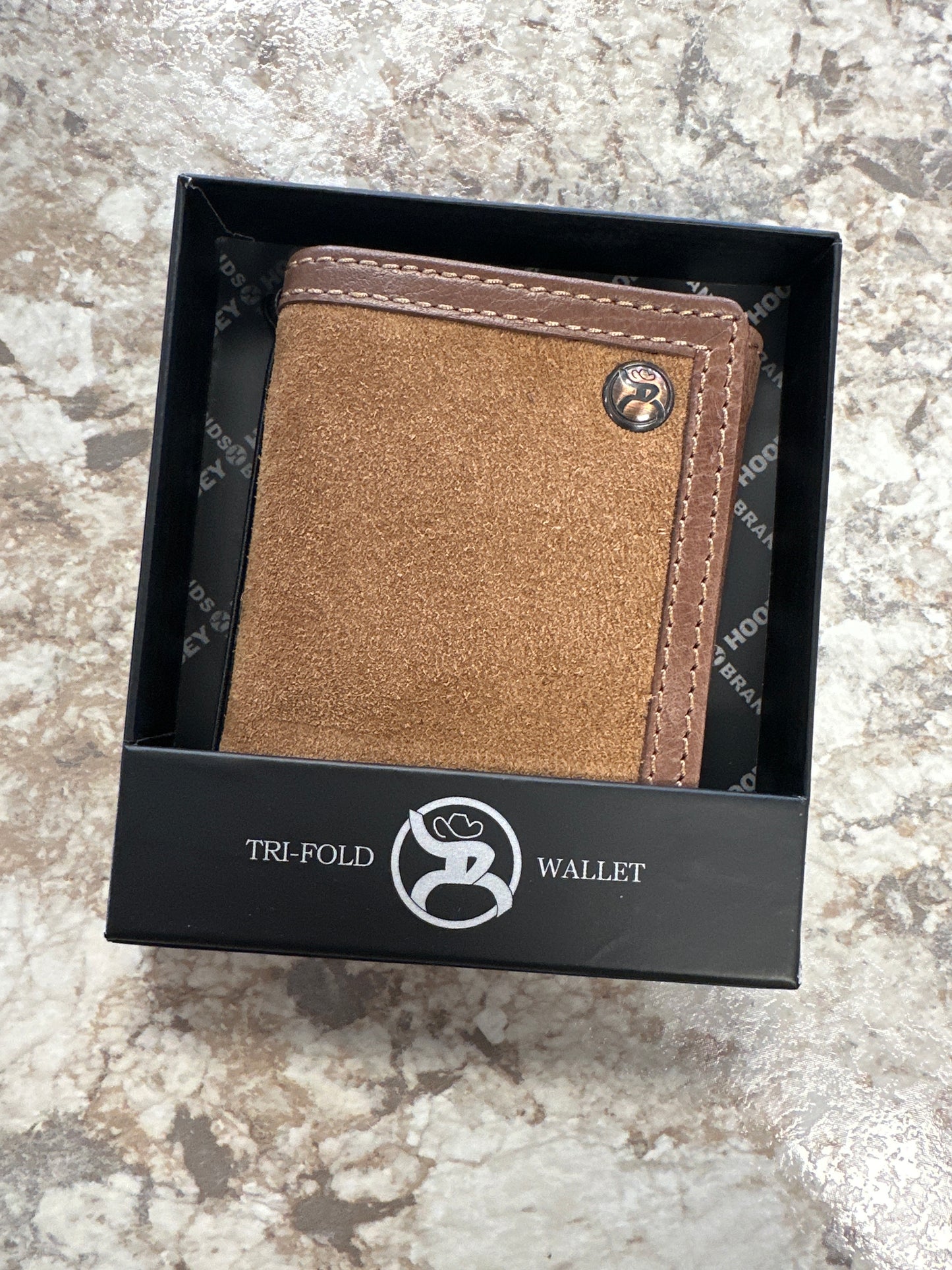 RTF001-TNBR Hooey Tri-Fold Wallet