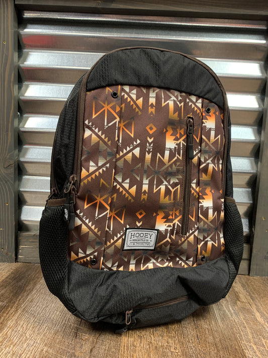 BP072BRBK Rockstar Brown/Tan Aztec Pattern Backpack