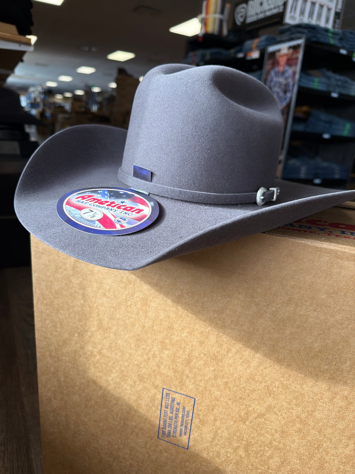 American Hat Company Steel 7X