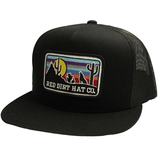 RDHC-135 Red Dirt Coyote Black Cap