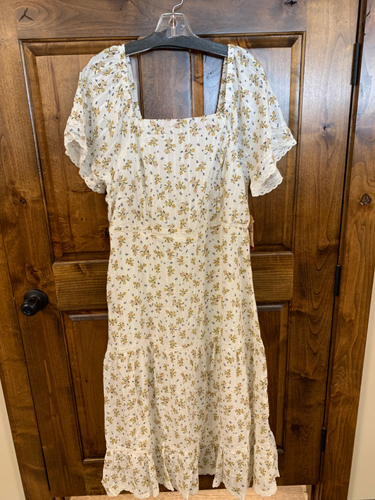 CRWD973Y Cotton & Rye Floral Maxi Dress