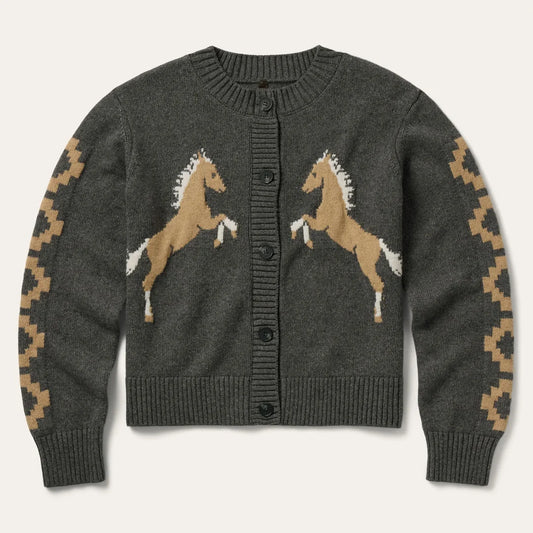 11-027-0539-7034 GY Panhandle Slim Women's Sweater
