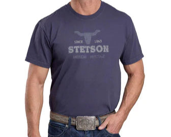1107605620892 Stetson Longhorn Graphic Tee