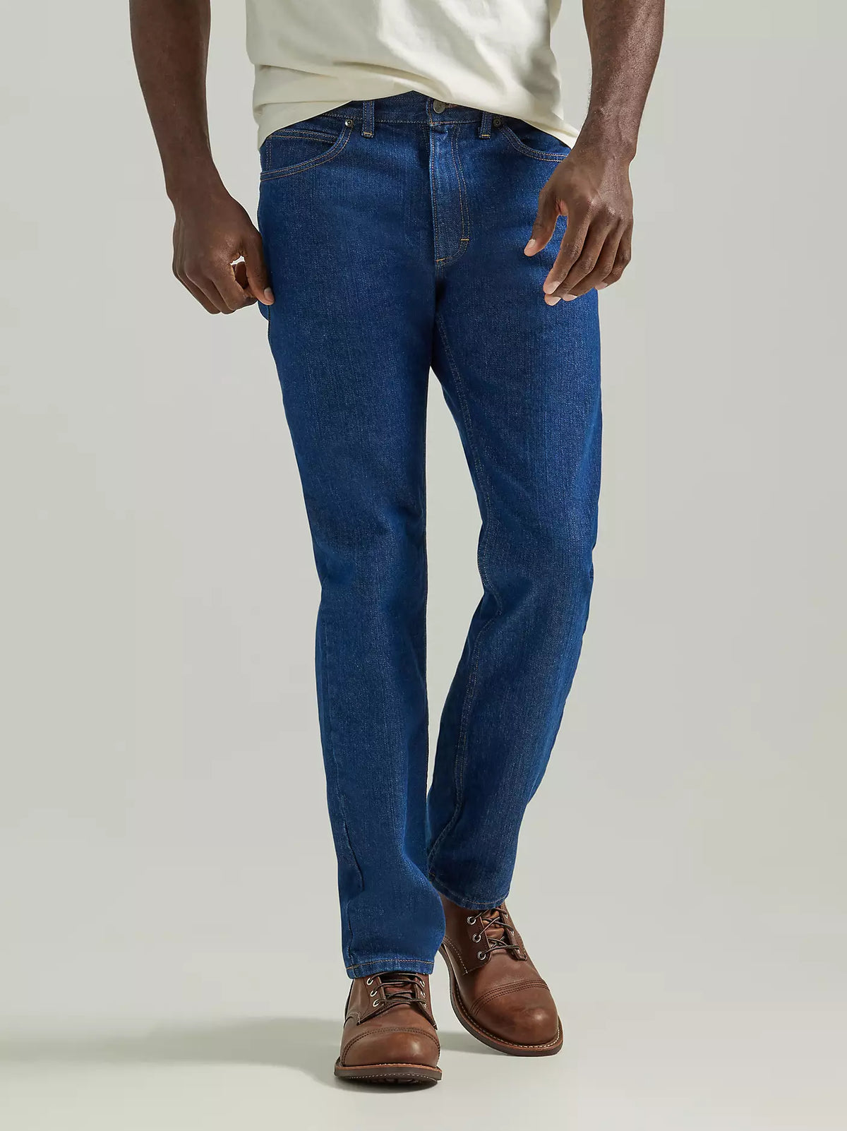112339185 Men's Lee Legendary Regular Straight Leg Pepper Pre Wash