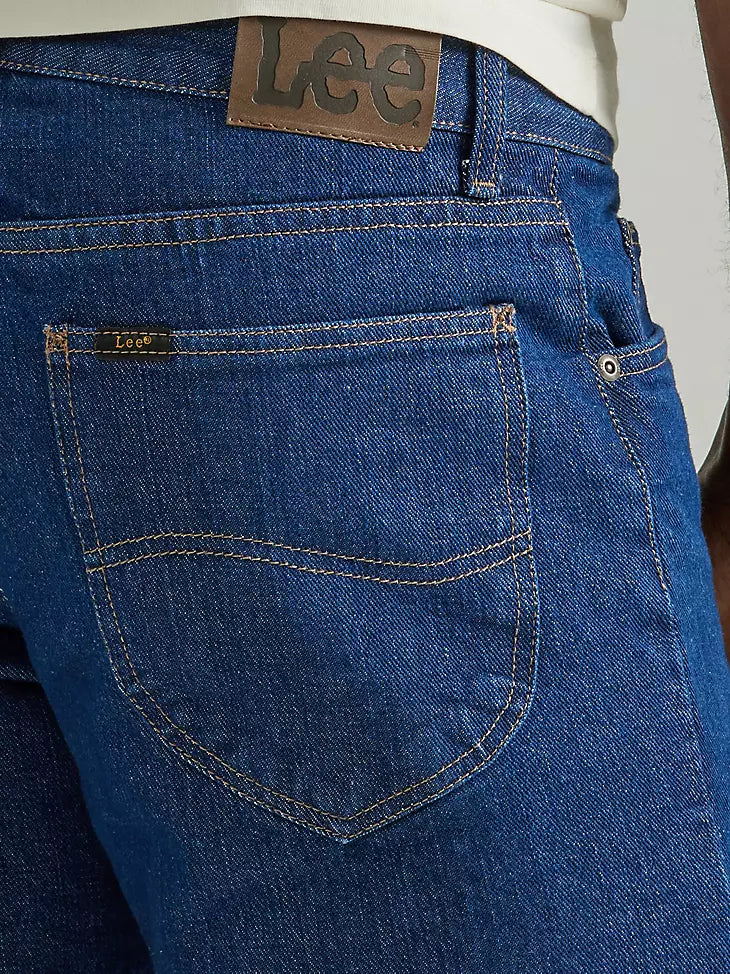 112339185 Men's Lee Legendary Regular Straight Leg Pepper Pre Wash