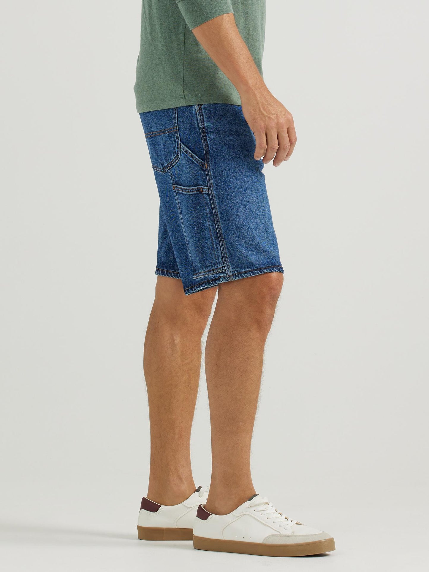 112346366 Lee Men's Legendary Workwear Carpenter Short - Mid-Dark