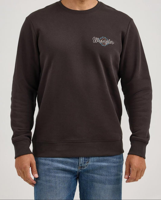 112365700  Wrangler Graphic Pullover