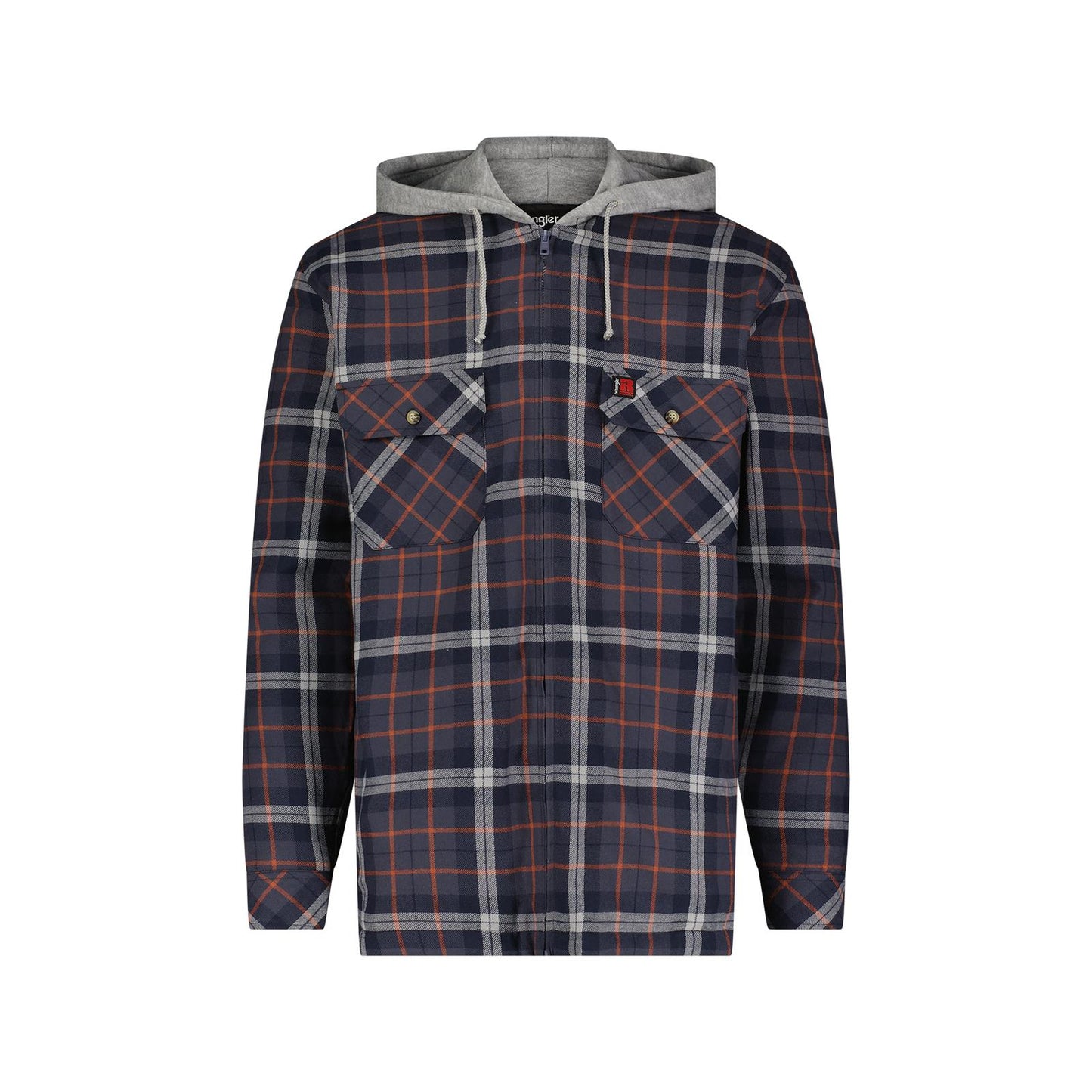 112366591 Wrangler RIGGS WORKWEAR Flannel Hooded Jacket
