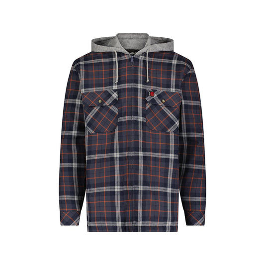 112366591 Wrangler RIGGS WORKWEAR Flannel Hooded Jacket