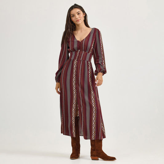 112367389 Wrangler Retro Western Vintage Dress