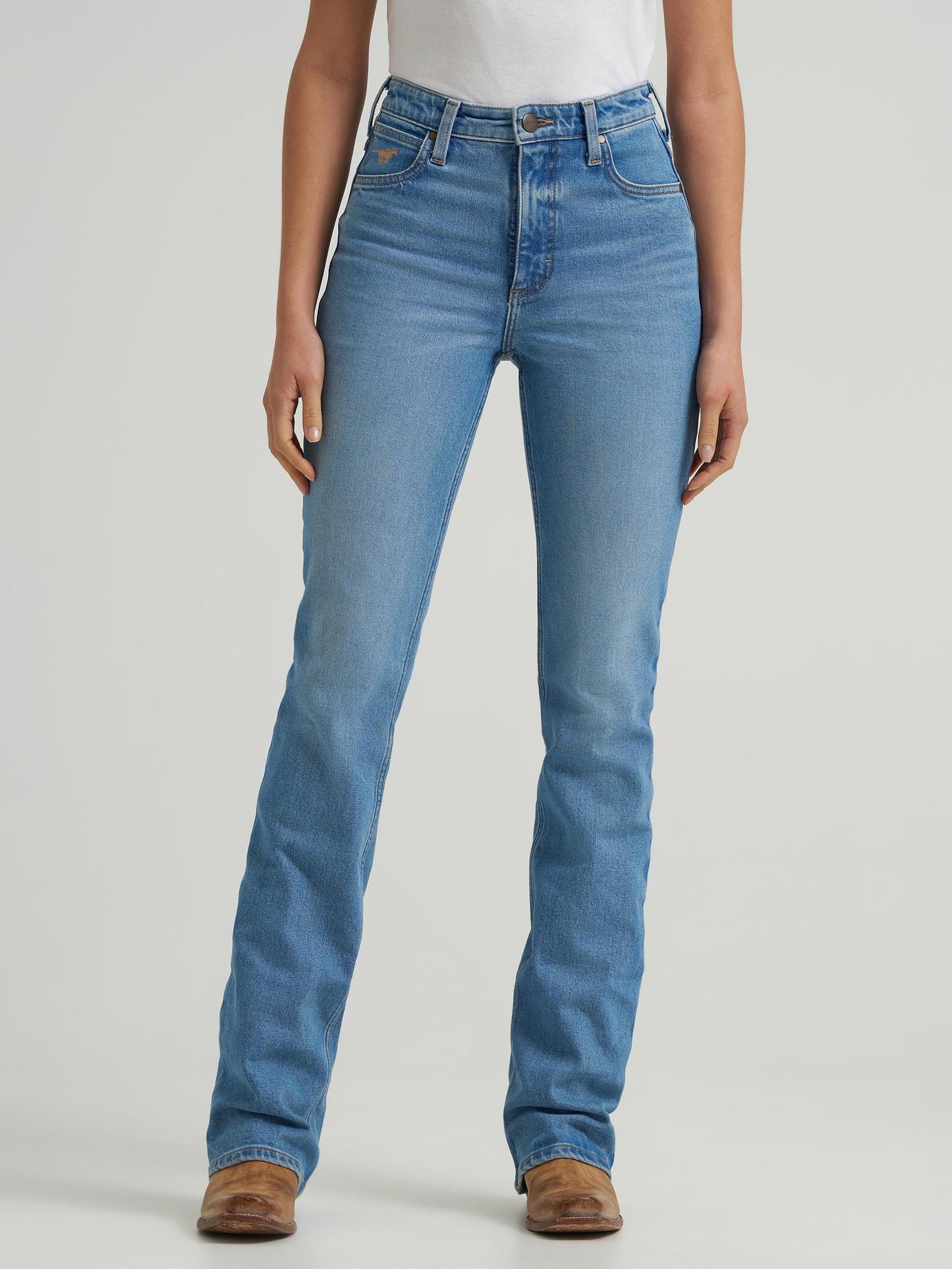 112367598 Wrangler Women - The Riding Jean Rodeo Boot Camila