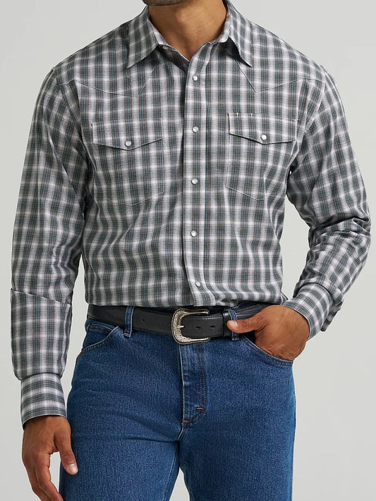 112367708 Wrangler Wrinkle Resist Long Sleeve Shirt
