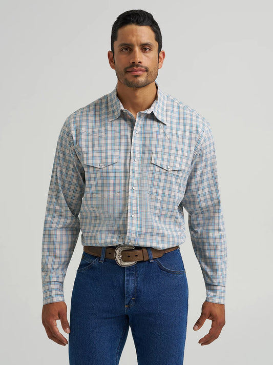 112367710 Wrangler Wrinkle Resist Long Sleeve Shirt